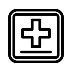 Fototapeta premium medical icon or logo isolated sign symbol vector illustration - high quality black style vector icons 