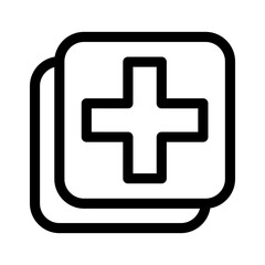 Obraz premium medical icon or logo isolated sign symbol vector illustration - high quality black style vector icons 