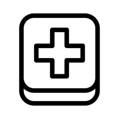 Obraz premium medical icon or logo isolated sign symbol vector illustration - high quality black style vector icons 