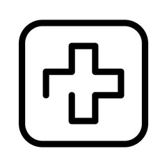 Obraz premium medical icon or logo isolated sign symbol vector illustration - high quality black style vector icons 