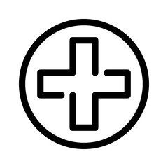 Fototapeta premium medical icon or logo isolated sign symbol vector illustration - high quality black style vector icons 