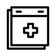 Obraz premium schedule icon or logo isolated sign symbol vector illustration - high quality black style vector icons 