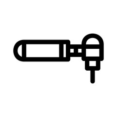 tooth drill icon or logo isolated sign symbol vector illustration - high quality black style vector icons
