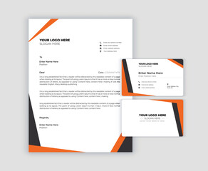 Brand Identity Design For Your Company - Ready to Print Vector EPS file(Latter Head and Business Card)