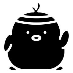chick cartoon icon