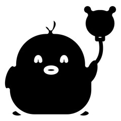 chick cartoon icon