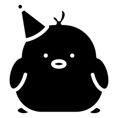 chick cartoon icon