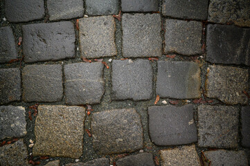 cobblestone wall background