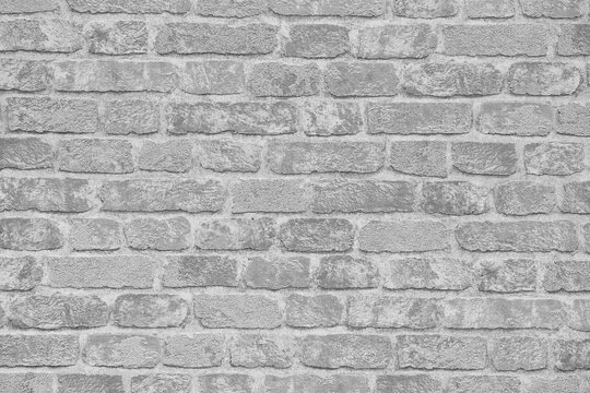 White background from brick wall texture.