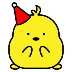 chick cartoon icon