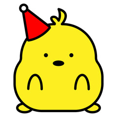 chick cartoon icon