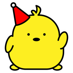 chick cartoon icon