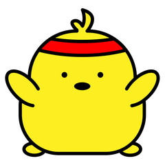 chick cartoon icon