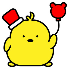 chick cartoon icon