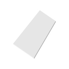 gypsum plasterboard isolated on white background. Drywall panels stack vector icon. Cartoon isometric stack of sheets of drywall. Building materials.