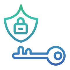 Secure Payment gradient icon.