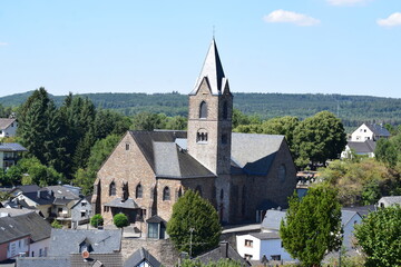 Fototapeta na wymiar Kirche in Ulmen