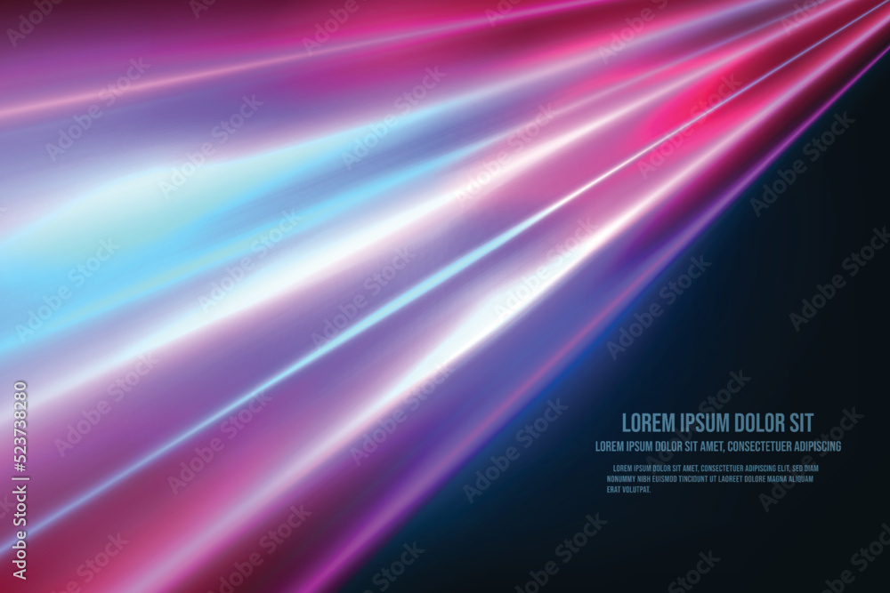 Aufkleber vector technology hi-tech background with concept speed movement motion flart light.