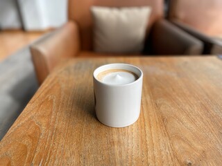 coffee in the morning