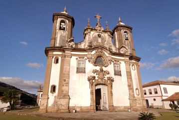 Fototapeta na wymiar Our Lady of Mount Carmel Church, Ouro Preto, Minas Gerais, Brazil