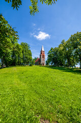 Orthodox Church of Dormition of the Blessed Mother of God. Lugi, Lubusz Voivodeship, Poland