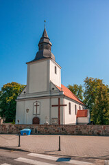 Church of the Holy Apostles Peter and Paul. Konarzyny, Pomeranian Voivodeship, Poland