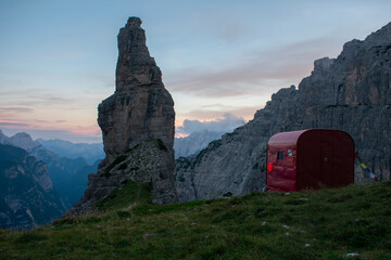 Campanile di Val Montanaia, Chimolais, Dolomiti Friulane