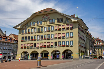 Old building on the Casino square in Bern, Switzerland