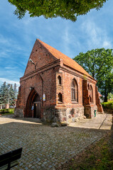 Chapel of St. Gertrude. Mysliborz, West Pomeranian Voivodeship, Poland.