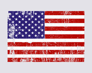 United States flag vector
