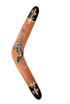 Australian boomerang isolated transparent background photo PNG file