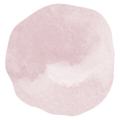 Abstract Irregular Shape Watercolor 