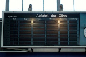 display panel in passenger management