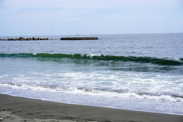 Shonan, Hiratsuka beach, Kanagawa, Japan