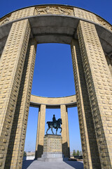 Belgique Flandre Nieuwpoort Nieuport monument roi Albert premier 1 I guerre 14 18 Yser