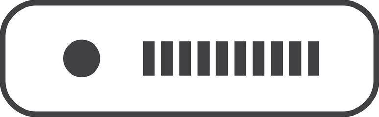 Business icon isolated on transparent background