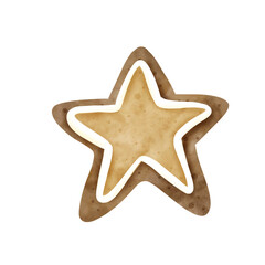 Christmas star cookie