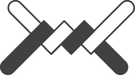 computer and electronic device icon isolated on transparent background