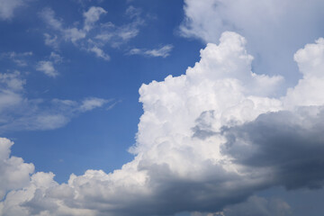 Obraz na płótnie Canvas Cumuluswolken