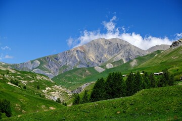 Fototapeta na wymiar Paysage de montagne