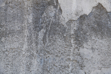 Background of the cement wall peeled off