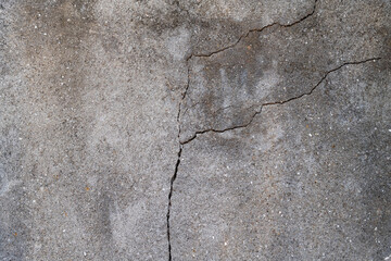 Background of cracked concrete wall
