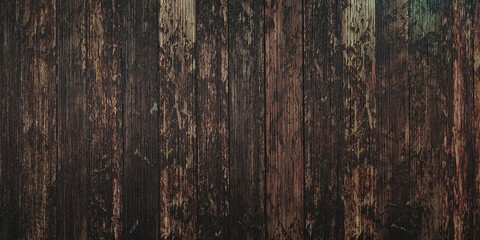 Old wood background. Dark wooden texture.