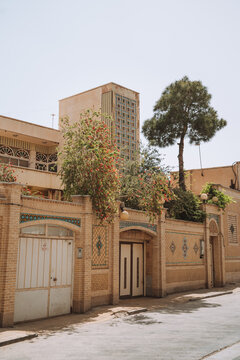 Old buildings located in city