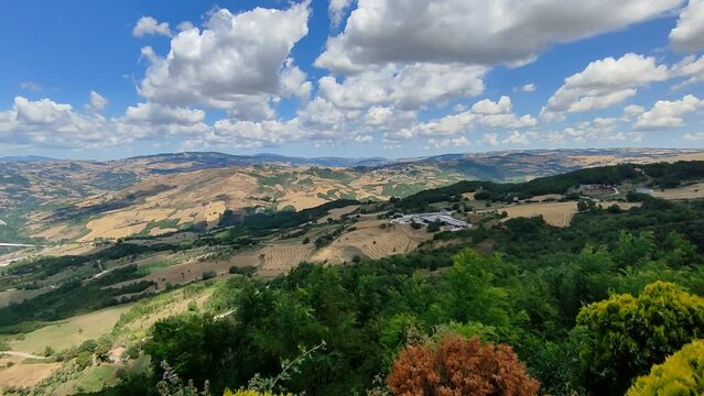 Oratino - Panoramica dal Belvedere Ugo Calise