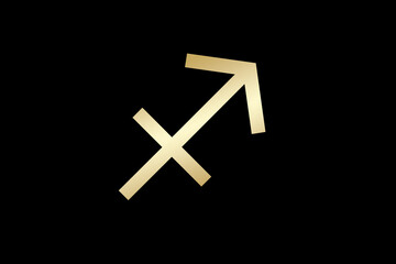 Fototapeta premium Astrologisches Zeichen Schütze