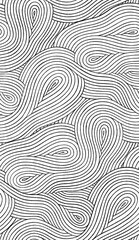 Seamless abstract wavy pattern. Fingerprint background.
