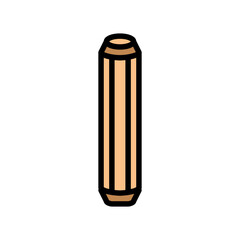 furniture dowel assembly color icon vector illustration - obrazy, fototapety, plakaty