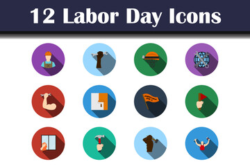 Labor Day Icon Set