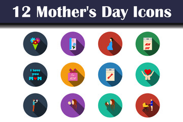 Mother's Day Icon Set
